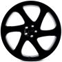 Легковой диск Skill Wheels SL175 9x22 5x108 ET33 63,3 чёрный глянцевый